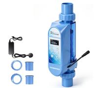 YUCHENGTECH Électrolyseur Piscine au Sel 85 m³ pour Piscines Enterrées | Chlorateur de Sel de Piscine 20 g/h Avec Cellule en Titane, Panneau de Commande à LED et Fonction D'autonettoyage
