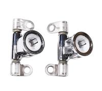YUCKMZ Lot de 2 Charnières pour Abattant WC Fixation Compatible avec Dama Senso Giralda Toilettes AI0002100R