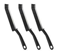 YUDANSI Fente Brosse à Joint, 3 Pièces Brosse De Nettoyage pour Salle De Bains, Interstices Poils Durs Brosse Nettoyage pour Carrelage Cuisine Salle Fenêtres Toilettes Crevice Cleaning Brushs