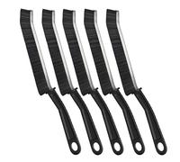 YUDANSI Fente Brosse à Joint, 5 Pièces Brosse De Nettoyage pour Salle De Bains, Interstices Poils Durs Brosse Nettoyage pour Carrelage Cuisine Salle Fenêtres Toilettes Crevice Cleaning Brushs