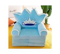 YUDIZWS Cartoon Foldable Kids Sofa, Enfants Canapé Fold Out Peluche Shape Dossier Fauteuil Lit rembourré 2 en 1 Flip Open Canapé Siège pour Bébé Garçons Filles,D