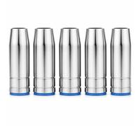 Yuecoom Lot de 5 buses de gaz MIG, consommables de torche de soudage MB 25AK MIG MAG, buse de gaz conique de 15 mm pour torche de soudage Binzel MB 25AK MIG/MAG