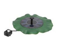 YUEHISY 5V 1.6W Pompe Solaire pour Fontaine Flottante, Fontaine de Jardin | Démarre en 3 secondes avec suffisamment de soleil, plusieurs têtes de pulvérisation pour différents modes d\'eau.