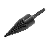 YUEHISY Bois de Chauffage Foret Bûche Fendeuse Carbone Cône Hexagonal | Tête incisive pour un fendage efficace des bûches, La conception rainurée réduit le glissement, Facilite l\'élimination des