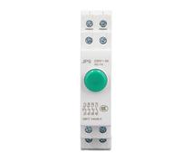 YUEHISY Bouton Poussoir Rail DIN AC230V 2NO 2NF Interrupteur (GREEN) | Circuit Applicable, interrupteur à bouton-poussoir JP9, tension nominale à 230V, système de contrôle de circuit, utile et