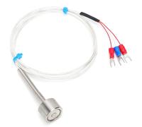 YUEHISY Capteur de Température Magnétique PT100, Sonde étanche avec Adsorption Magnétique, Acier Inoxydable 304, -60 à 300 °C pour Chaudière à Moteur de Pompe (oncle paternel)