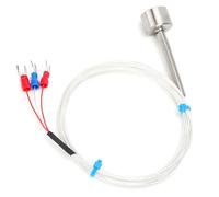 YUEHISY Capteur de Température Magnétique PT100, Sonde étanche avec Adsorption Magnétique, Acier Inoxydable 304, -60 à 300 °C pour Chaudière à Moteur de Pompe (Hmm)