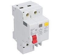 YUEHISY Disjoncteur Miniature, Isolateur de Courant Résiduel, Montage sur Rail DIN 230V 32A 1P + N DZ47sLE C32