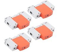 YUEHISY Dispositif de Protection Contre Les Surtensions, Parafoudre SPD 1P sur Rail DIN avec Fenêtre Visible et Conception Détachable, Parasurtenseur AC 420 V pour Le Ménage (Imax：40kA)