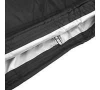YUEHISY Housse de Barbecue Imperméable avec Tissu Oxford Résistant aux UV, Housse de Barbecue Robuste pour Terrasse Extérieure, Conception Coupe-Vent avec Cordon de Serrage, Ajustement Universel