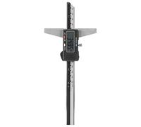 YUEHISY Jauge de Profondeur Numérique 0-150 Mm 0,01 Mm, Pied à Coulisse en Acier Inoxydable, Outil de Mesure de Précision Précis pour Machiniste d'atelier, Micromètre électronique à Glissière à