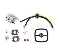 YUEHISY Kit de Carburateur pour Taille-haie Echo HC1500 12520005962, Remplacement en Aluminium pour Zama C1U K51, Kit de Reconstruction Complet avec Joints, Diaphragme, Filtre de Conduite de