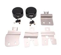 YUEHISY Kit de Remplacement de Serrure à Loquet pour Porte Coulissante | Pour fourgonnettes Chevy 1997, portes latérales arrière à charnières, comprend 2 serrures de porte, 6 clés