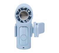 YUEHISY Mini Ventilateur Portable à Clip, 6 Vitesses, Vent Réglable, Type C, Charge Rapide, Lame Turbo 3000mAh, pour Maison, Bureau, Lit, Voiture (BLUE)