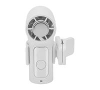 YUEHISY Mini Ventilateur Portable à Clip, 6 Vitesses, Vent Réglable, Type C, Charge Rapide, Lame Turbo 3000mAh, pour Maison, Bureau, Lit, Voiture (WHITE)