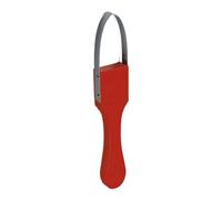 YUEHISY Outil de Désherbage à Boucle Manuelle, Fer Manuel Portable pour Le Désherbage, Le Desserrage, la Plantation, Le Jardinage, Excellente Construction, Portable ET Pratique (Rouge)