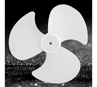 YUEHISY Paquet de 2 Pales de Ventilateur de Remplacement en Plastique pour Ventilateur de Plafond, Universel 20 42 52 Pouces pour Mural sur Pied, Blanc Noir Marron, Accessoires de électrique Faciles à