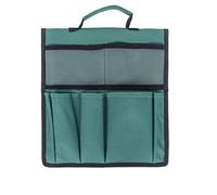 YUEHISY Sac à Outils de Jardin avec Plusieurs Poches, Chariot de Jardinage Portable pour de Graines, Tissu Oxford 600D Résistant aux Déchirures pour la Plantation en Extérieur (Green)