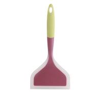 YUEHISY Spatule à Pelle en Silicone Antiadhésive, Large Retourneur pour Gâteau, Steak, Pizza, Ustensiles de Cuisine (GREEN)