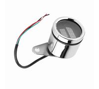YUEHISY Tachymètre Numérique LED pour en 1, Voltmètre, Odomètre, Compteur de Vitesse, Métal étanche, Durable, Universel, 12V 24V