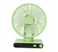 YUEHISY Ventilateur de Refroidissement avec Lumière - Affichage Numérique Réglable à 5 Vitesses, Ventilateur de Bureau et Mural pour la Maison, le Bureau, l'extérieur, la Chambre à Coucher, Usage