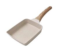 Yuehuamech Japonais Omelette Pan Non- Bâton Tamagoyaki Pan Egg Frying Pan Petit Déjeuner Poêle Rectangle Mini Poêle pour Cuisinière Et Cuisinière à Induction