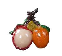 YUEKOPOU Thé litchi à couleur changeante de 8.5cm, animal de compagnie, sable violet, ornement de Table à thé, service à thé, ustensiles de jeu