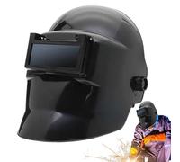 Yuemeuy Cagoule de Soudage | Masque de Soudage Électrique,Double Verre Protection Thermique TIG Arc pour Atelier Bricolage Réparation Machine Hommes Femmes Père - Masque de Soudure pour Hommes