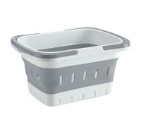 Yuemeuy De Douche,Spa Pliable avec Poignée - Organisateur De Douche Portable,Caravane Maison Dortoir Camping Université Appartement Bébé Adulte Enfant