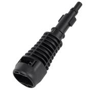 YUET Adaptateur de Nettoyeur Haute Pression, Buse à Connexion Rapide | pour Bosch EasyAquatak AQT vers pour Karcher, Adaptateur pour Karcher Accessoires, Noir