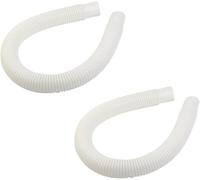 YUETTYY 1/2/3/4 tuyaux d'écumoire de piscine, connecteur d'entrée d'eau de 4,9 cm x 76,2 cm pour système d'écumoire, tuyau de rechange pour tuyau de filtre de piscine Intex 10531, accessoire de