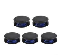 YUETTYY 1/2/5 ensembles de rechange pour bobine de tondeuse et couvercle pour Allister MGTP430 pour GT2836 GT3037 MGTP430 MGTP600 Tondeuse à gazon Couvercle de bobine de tondeuse (5PCS)