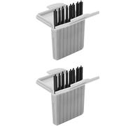 YUETTYY 8/32 PCS Filtres à cire pour appareils auditifs pour Phonak Cerustop Wax Guards, filtres de protection pour appareils auditifs contre le cérumen, accessoire (16 PCS Wax Guards)