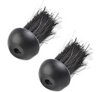 YUETTYY Lot de 2 brosses rondes de rechange pour cheminée, cheminée, poêle à bois