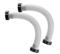 YUETTYY Tuyau de pompe à filtre à sable pour piscine, 11535 Tuyau d'interconnexion pour pompes à filtre à sable Intex de 16 pouces pour accessoires de piscine (2PCS)