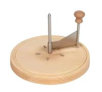 YUEWO Girolle À Fromage Manuel En Acier Inoxydable Du Rasage En Hêtre Girolle Pour Roues Au Fromage Et Copeaux De Chocolat Et Boucles