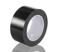 Yuexitech Duct Tape 25mm x 20m, Ruban Adhésif En Tissu, Forte Adhérence Sans Résidu, Imperméable Résistant à la Chaleur, Bricolage Réparation Maison Auto Extérieur, Noir