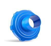 YUEXNKO Adaptateur Aspirateur Piscine, Adaptateur Tuyau Piscine, Adaptateur pour Tuyau de Skimmer, Piscine Accessoire, Compatible avec L'adaptateur de Tuyau Flexible Mural 11238 B