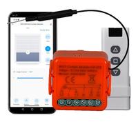 Yueyang Interrupteur de Volets Roulants WiFi, Télécommandes RF, Module Récepteur 433MHz, Contrôle des Volets Roulants Électriques pour Stores et Persiennes Enroulables, Module de Commande et Minuteur