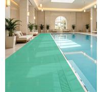 YUGAOYU Tapis de Drainage 130 x 240 cm en PVC Tapis Creux Antidérapant en Caoutchouc PVC Robuste et Durable pour Zone Humide, Piscine, Buanderie, Vert
