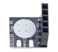 YUGSHNKFC Carte d ' Horloge Miniature en Temps réel avec de Batterie intégré et Communication I2C pour systèmes intégrés, Module d ' Horloge en Temps réel précis