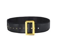 YUGSHNKFC Ceinture de Père Noël de Noël pour Adultes Ceintures Noires réglables Hommes Femmes Ceinture de Père Noël pour Accessoire de Costume de Cosplay de Noël Femmes Hommes pour Robe pour Robe