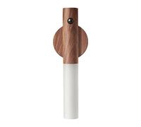 YUHOME Veilleuse murale avec détecteur de mouvement amovible - Allumage automatique et rechargeable - Lampe d'escalier magnétique pour escalier, salle de bain, garage, armoire