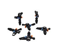 YUKERMARB Arroseur Oscillant Rotatif 360°, Raccord fileté Mâle G1/2, Arrosage Précis et économique, pour Jardin, Pelouse, Terrain Agricole