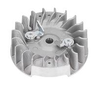 YUKERMARB Ensemble de Volant d'inertie de Tronçonneuse Ensemble de Volant d'inertie en Alliage 'Aluminium 544111801 pour 445 450 445E 450e Serrage Stable traité Thermiquement pour Une Utilisation