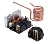 YUKERMARB Panneau Chauffant, Module de Chauffage par Induction ZVS 1000 W 12 à 48 V, Carte PCB Haute Fréquence avec Bobine de Cuivre, Dissipateur Thermique à Chauffage Rapide pour le Traitement