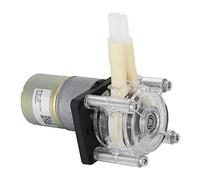 YUKERMARB Pompe Péristaltique Auto-amorçante 12V 24V 0-400 Ml/min Moteur | Pompe Doseuse, Tube en Silicone Transparent, Boîtier PC, Vis en Acier Inoxydable, Systèmes de Rondelles, équipement 12 V CC