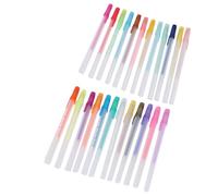 YUKERMARB Set de 24 Stylos Gel 1,0 Mm, Pointe Fine 3D, pour Peinture et