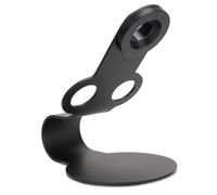 YUKERMARB Support de Sèche-cheveux en Alliage d'aluminium avec Rangement de Buse Magnétique, Organisateur 3 en 1, Support à 45 Degrés pour Salle de Bain, Chambre à Coucher, vanité, Comptoir