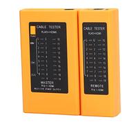YUKERMARB Testeur de Câble Réseau Testeur de Câble ABS RJ45 avec Interface Multimédia HD Test à Distance de 100 M pour l'inspection des Câbles Réseau et des Lignes Téléphoniques par des Techniciens